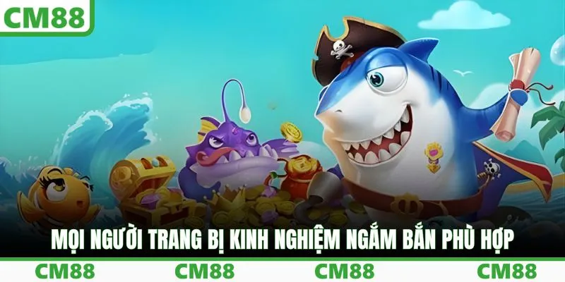 Mọi người trang bị kinh nghiệm ngắm bắn phù hợp